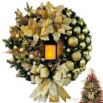 Lysende julekrans 30 cm