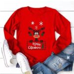 Lang julesweater til kvinder