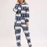 Pyjamas med snefnug