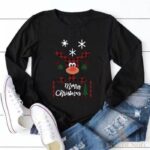 Lang julesweater til kvinder