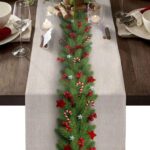 Naturlig julebordløber
